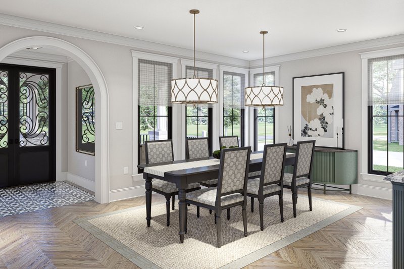 Home Plan - Interior - Dining Room 1 for Modern House Plan #455-638 - 3 bed, 2.5 bath