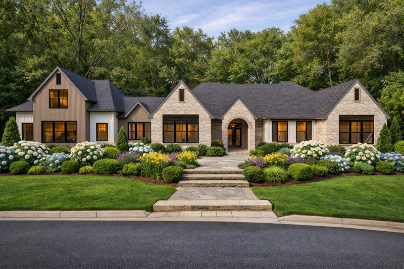 Dream House Plan - Traditional Exterior - Front Elevation Plan #1111-27