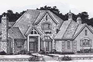 Colonial Exterior - Front Elevation Plan #310-948