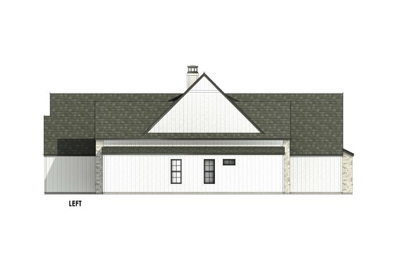 Exterior - Other Elevation for European House Plan #1096-61 - 4 bed, 3.5 bath