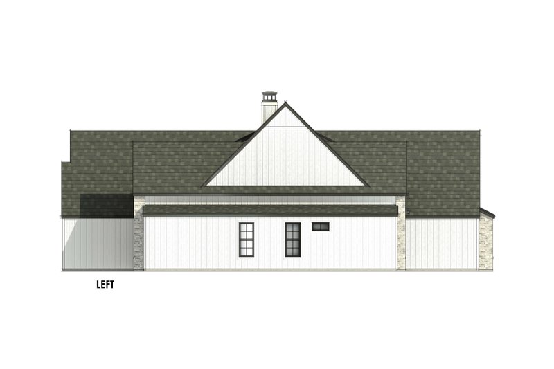 House Design - Exterior - Other Elevation for European House Plan #1096-61 - 4 bed, 3.5 bath