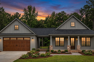 Home Plan - Exterior - Front Elevation for Craftsman House Plan #1096-205 - 3 bed, 2 bath