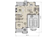 Craftsman Style House Plan - 4 Beds 2.5 Baths 2426 Sq/Ft Plan #51-1353 