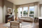 Farmhouse Style House Plan - 3 Beds 2 Baths 1981 Sq/Ft Plan #1114-3 