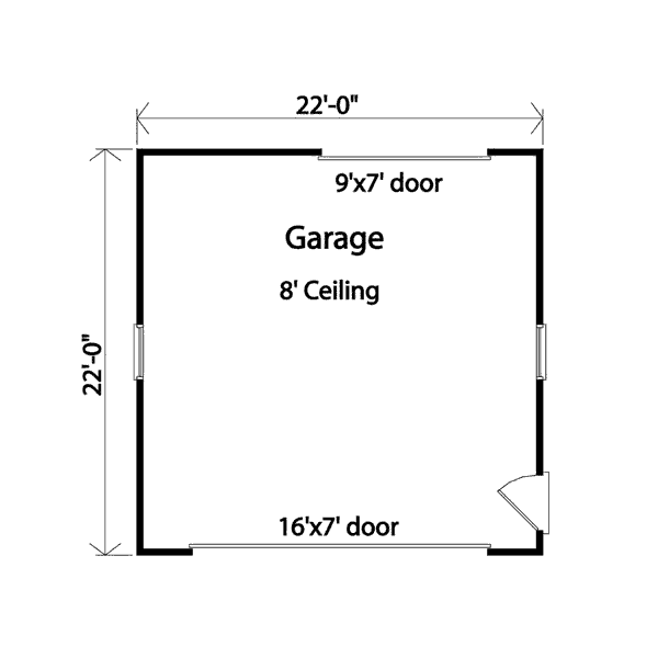 Traditional Floor Plan - Main Floor Plan #22-560