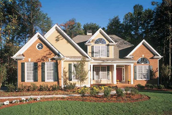 Exterior - Front Elevation 5 for Country House Plan #929-148 - 4 bed, 3 bath
