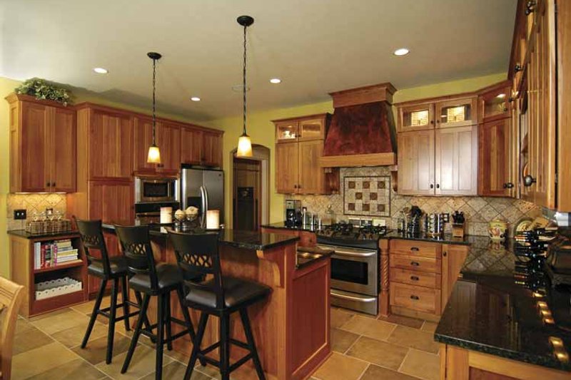 Home Plan - Interior - Kitchen for Cottage House Plan #928-52 - 3 bed, 2.5 bath