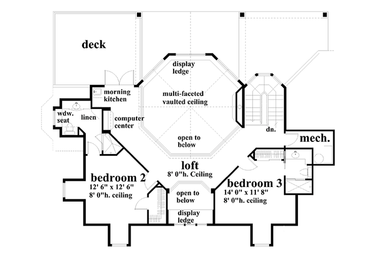 Home Plan - Floor Plan - Upper Floor for Victorian House Plan #930-171 - 3 bed, 3.5 bath