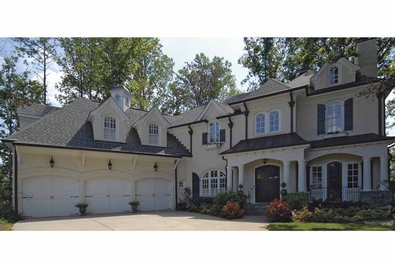 Dream House Plan - Exterior - Front Elevation 3 for Traditional House Plan #54-322 - 5 bed, 4.5 bath