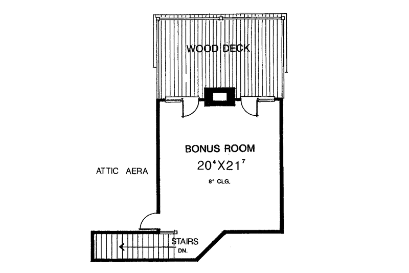 Home Plan - Floor Plan - Other Floor for Classical House Plan #310-1202 - 3 bed, 2.5 bath