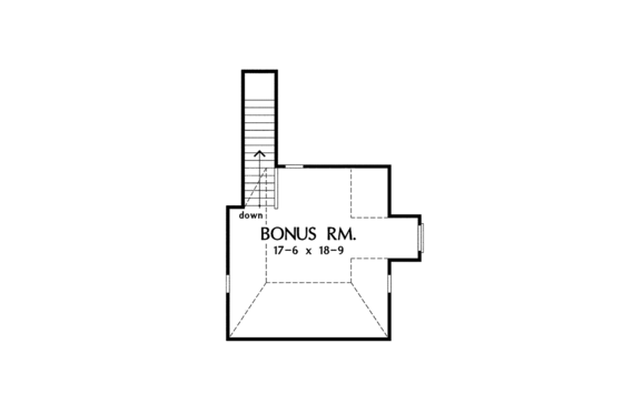 Floor Plan - Other Floor 1 for Traditional House Plan #929-963 - 4 bed, 3 bath