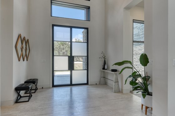 Interior - Entry for Modern House Plan #1110-39 - 5 bed, 4.5 bath