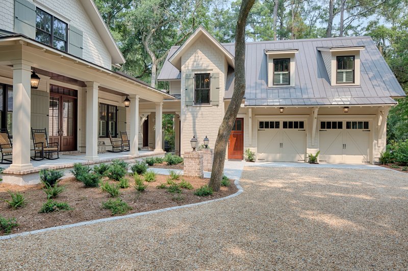 House Design - Exterior - Covered Porch for Farmhouse House Plan #928-412 - 3 bed, 3.5 bath