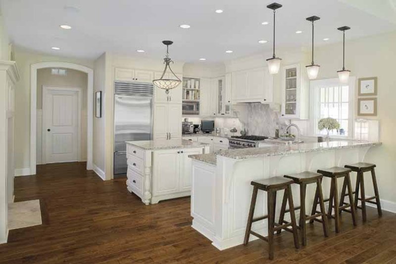 Home Plan - Interior - Kitchen for European House Plan #928-40 - 4 bed, 3 bath