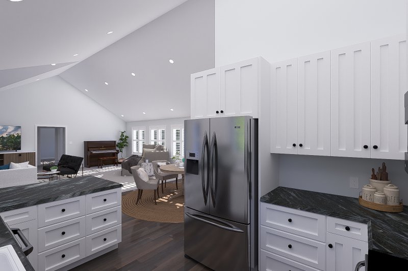 Architectural House Design - Interior - Kitchen for Farmhouse House Plan #1060-308 - 2 bed, 2 bath