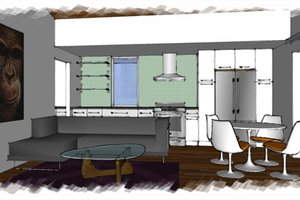 Photo 1 for Modern House Plan #449-14 - 1 bed, 1 bath