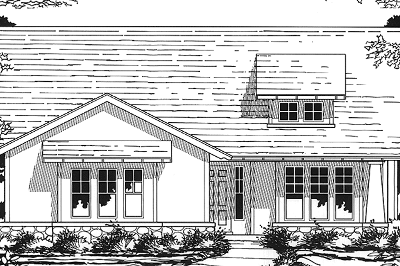 House Plan Design - Country Exterior - Front Elevation Plan #472-408