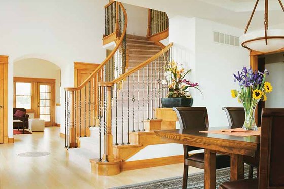 Interior - Dining Room for Craftsman House Plan #1042-1 - 4 bed, 3.5 bath