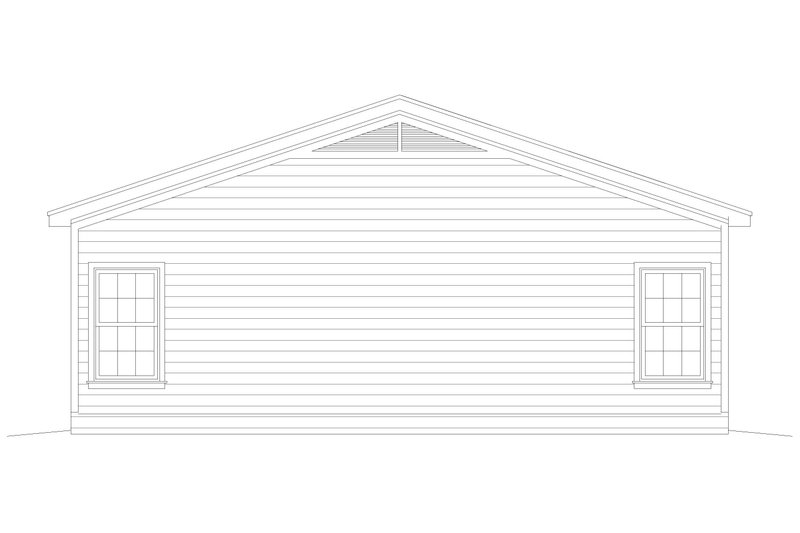 Dream House Plan - Exterior - Rear Elevation for Country House Plan #932-352 - 2 bed, 2 bath