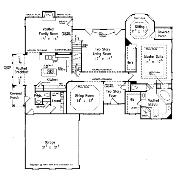 House Design - Mediterranean Floor Plan - Main Floor Plan #927-238