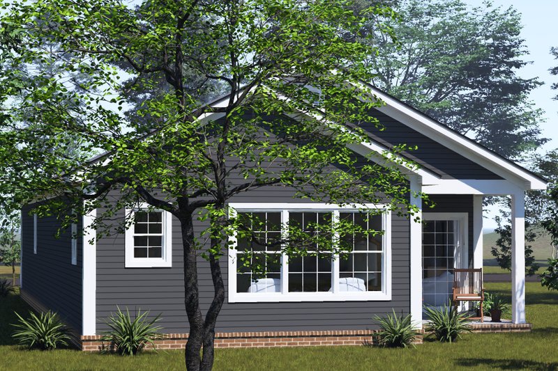 House Blueprint - Exterior - Other Elevation 3 for Cottage House Plan #513-2448 - 4 bed, 3 bath