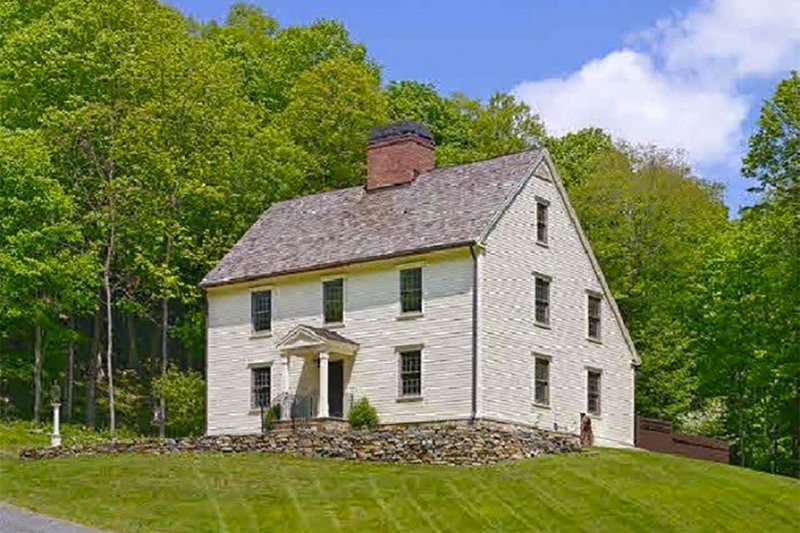 Dream House Plan - Exterior - Front Elevation 2 for Colonial House Plan #137-207 - 3 bed, 2 bath