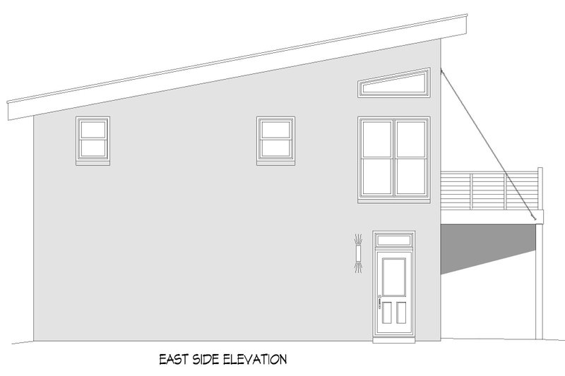 House Plan Design - Exterior - Other Elevation for Contemporary House Plan #932-1395 - 2 bed, 2 bath
