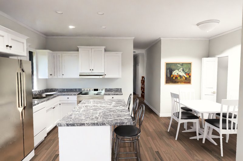 Home Plan - Interior - Kitchen for Modern House Plan #513-2475 - 3 bed, 2 bath
