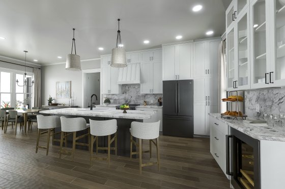 Interior - Kitchen for Farmhouse House Plan #406-9670 - 3 bed, 2 bath