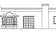 Adobe / Southwestern Style House Plan - 3 Beds 2 Baths 1276 Sq/Ft Plan #1-219 