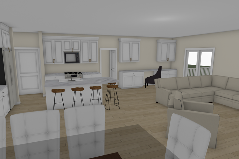 Architectural House Design - Photo 15 for Farmhouse House Plan #1109-18 - 3 bed, 2 bath