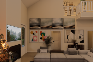 Interior - Dining Room 1 for Farmhouse House Plan #1112-18 - 3 bed, 4 bath