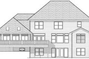 Colonial Style House Plan - 5 Beds 3.5 Baths 3938 Sq/Ft Plan #70-601 