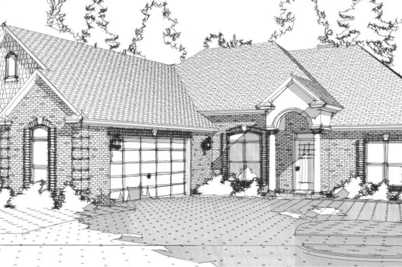 Ranch Style House Plan - 4 Beds 2.5 Baths 2447 Sq/Ft Plan #63-253
