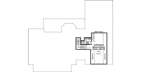 Home Plan - Country Floor Plan - Other Floor Plan #21-374