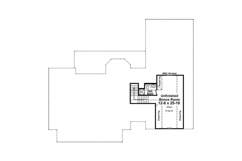 House Blueprint - Floor Plan - Other Floor for Country House Plan #21-374 - 3 bed, 2 bath