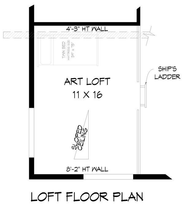 Home Plan - Southern Floor Plan - Upper Floor Plan #932-788