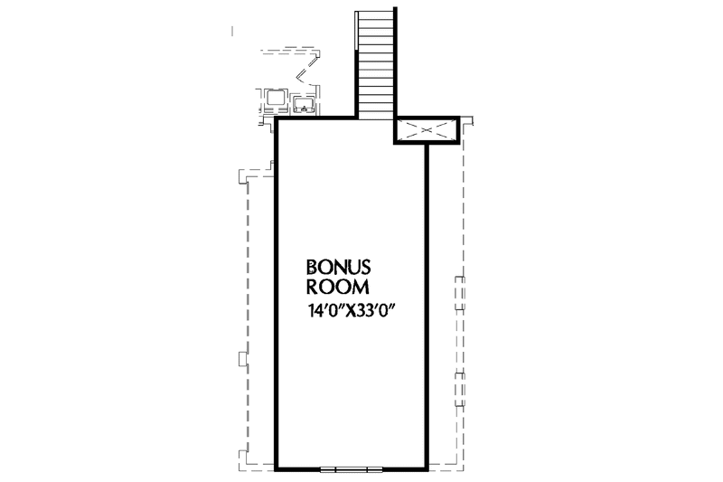 Home Plan - Floor Plan - Other Floor for Mediterranean House Plan #999-52 - 4 bed, 3 bath