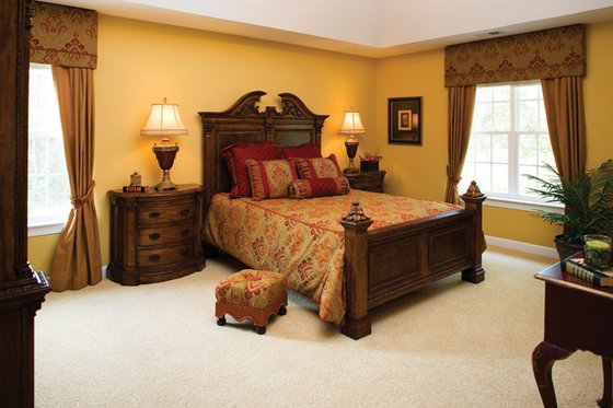 Interior - Master Bedroom for Classical House Plan #929-679 - 4 bed, 3 bath