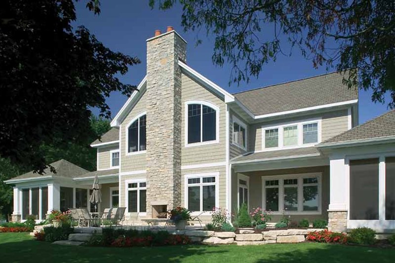 Home Plan - Exterior - Rear Elevation 2 for Craftsman House Plan #928-188 - 4 bed, 3.5 bath