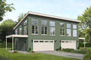 Modern Style House Plan - 2 Beds 2 Baths 1762 Sq/Ft Plan #932-598 