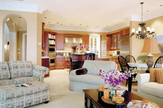 Interior - Kitchen for Mediterranean House Plan #930-283 - 5 bed, 5.5 bath