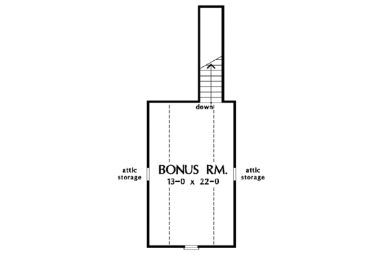 Floor Plan - Other Floor for Country House Plan #929-710 - 3 bed, 2 bath
