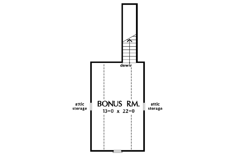 Dream House Plan - Floor Plan - Other Floor for Country House Plan #929-710 - 3 bed, 2 bath