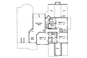 Colonial Style House Plan - 4 Beds 3.5 Baths 2843 Sq/Ft Plan #927-558 