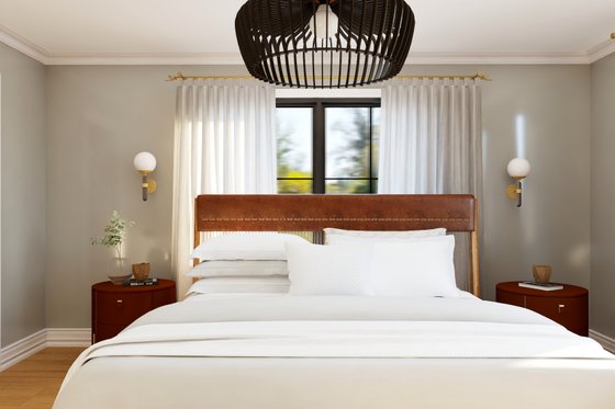 Interior - Bedroom 2 for Barndominium House Plan #1064-382 - 2 bed, 2.5 bath