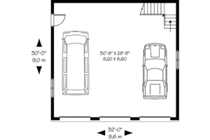 Floor Plan - Main Floor for Craftsman House Plan #23-2467, 0 bath