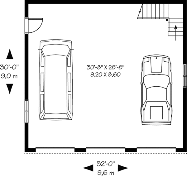 Home Plan - Craftsman Floor Plan - Main Floor Plan #23-2467