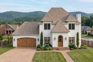 European Exterior - Front Elevation Plan #455-749