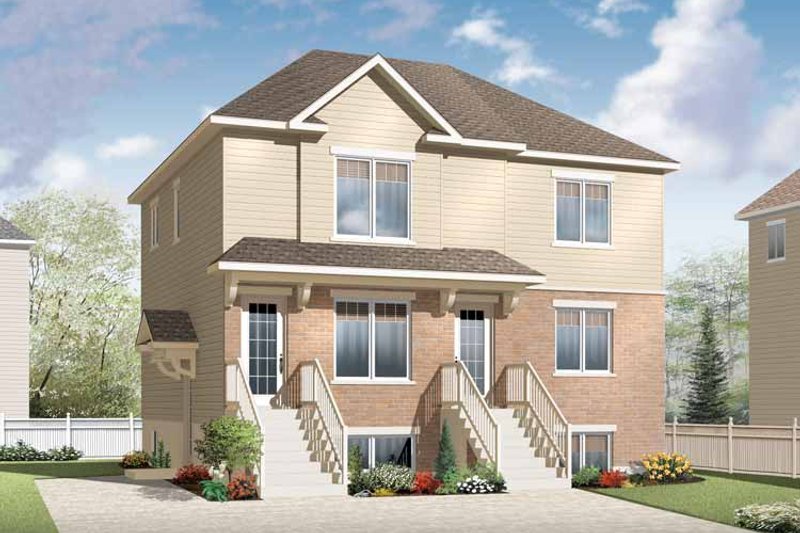 Dream House Plan - Traditional Exterior - Front Elevation Plan #23-2560